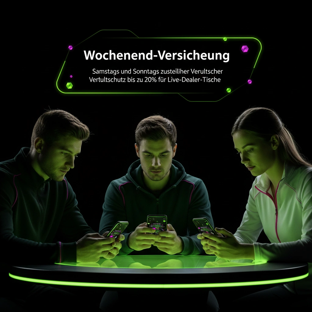 Wochenend-Versicherung für Live-Tische