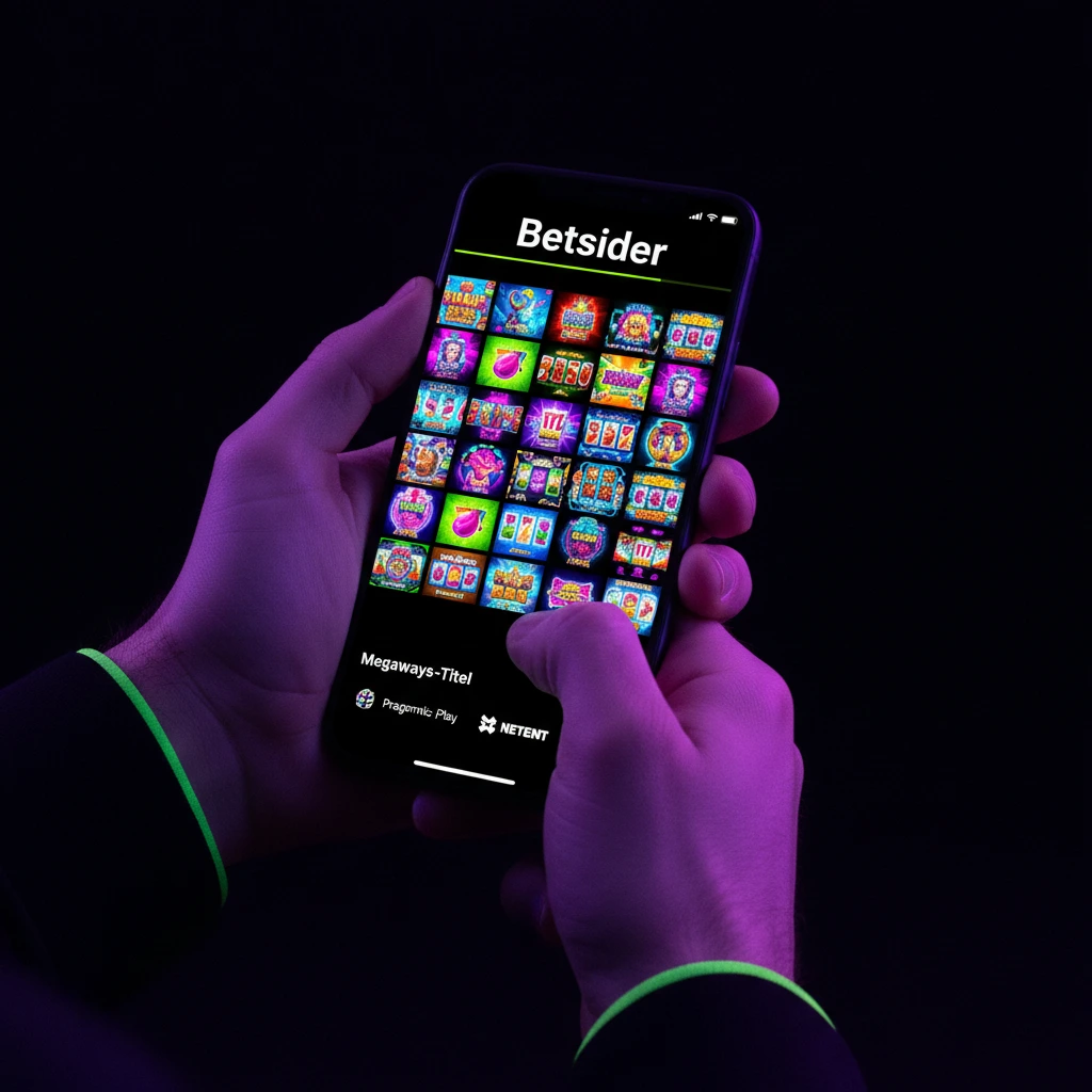 Spielautomaten in der Betsider Mobile App