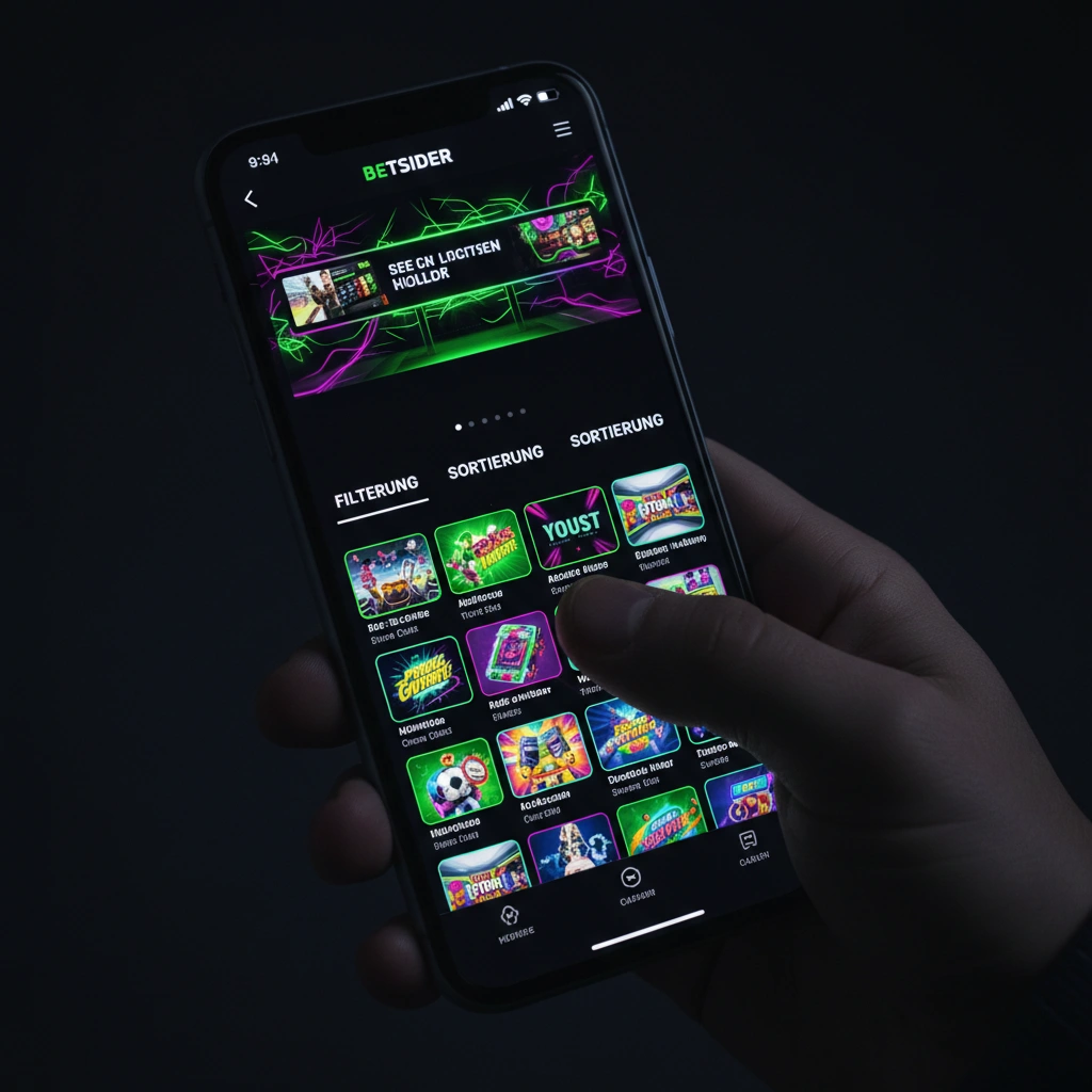 Slot-Filter und Sortierung