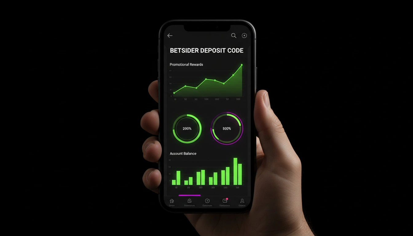 Betsider Einzahlungscode im Kassenbereich auf dem Smartphone