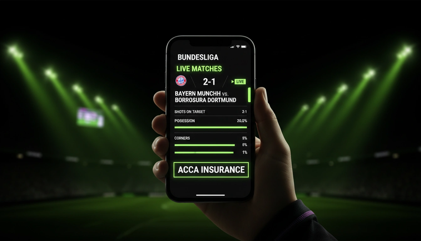 Betsider Kombiwetten-Versicherung auf dem Smartphone