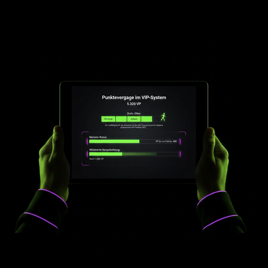 VIP-Punktevergabe für Betsider Casino Spiele nach Kategorie