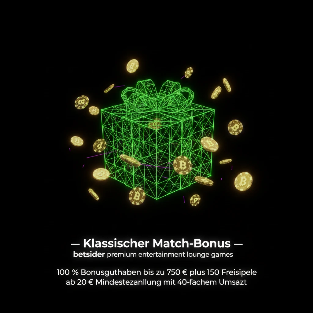 Willkommenspaket mit Match-Bonus und Freispielen