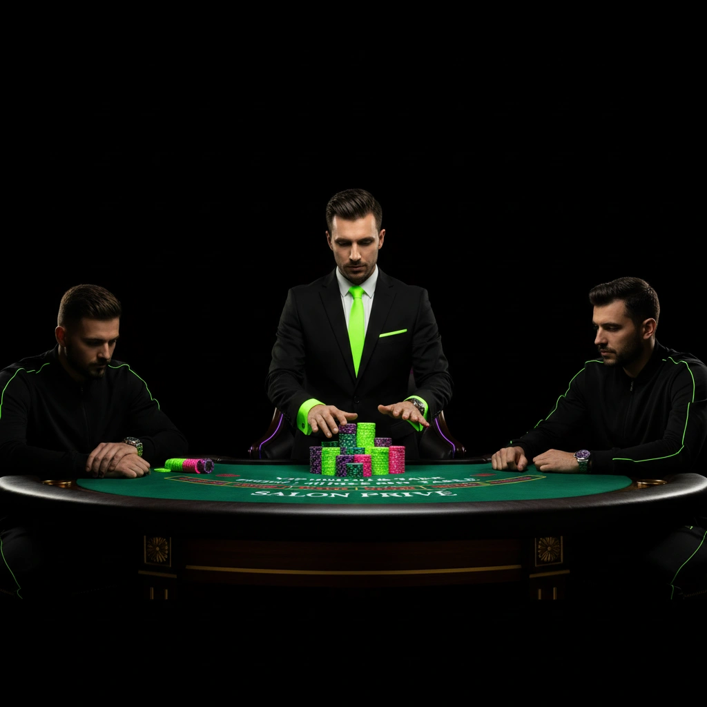 VIP-Tisch bei Betsider Live Dealer mit hohen Einsatzlimits