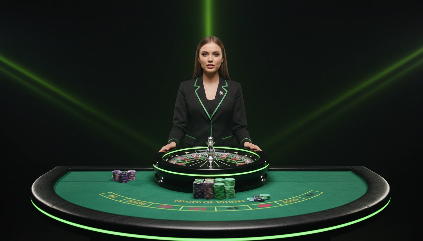 Betsider Live Dealer am Roulette-Tisch