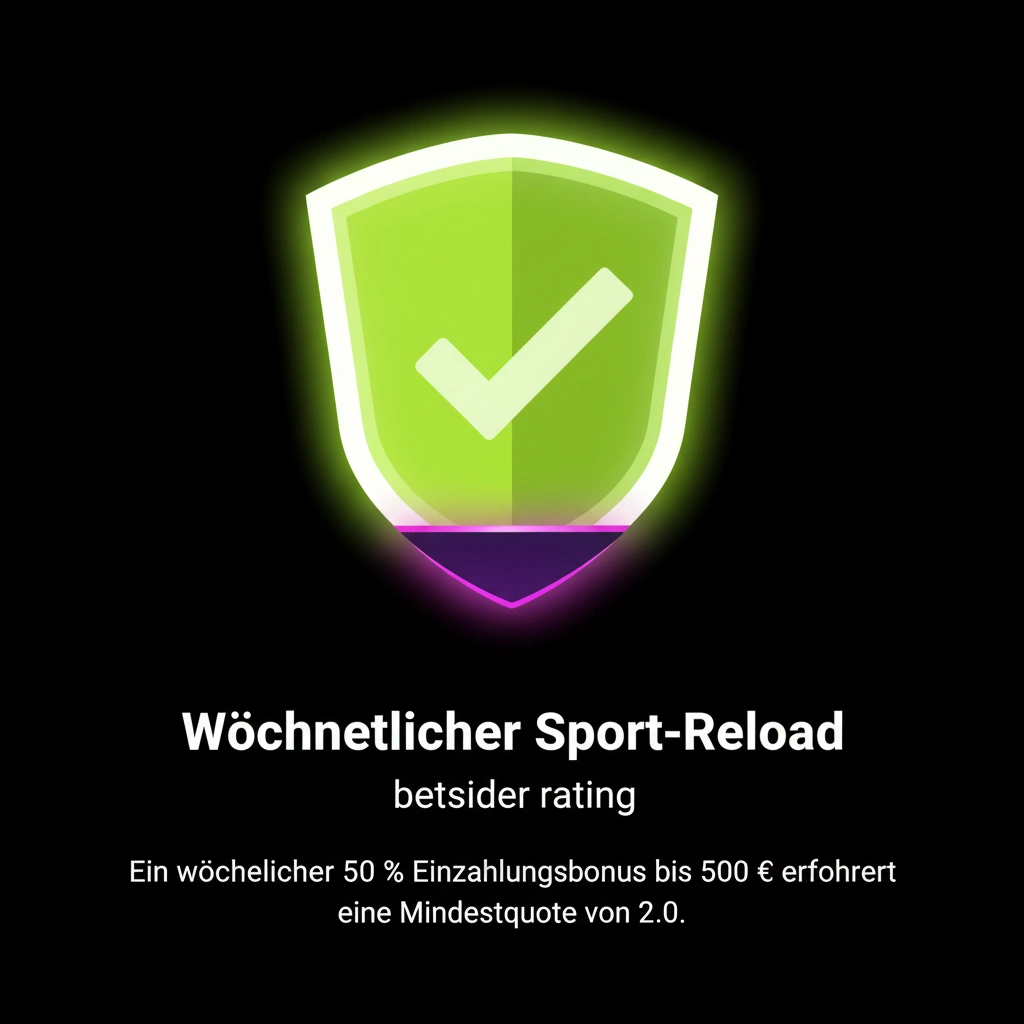 Wöchentlicher Sport-Reload